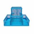 Metal multi-functional desktop box