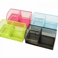 Metal multi-functional desktop box