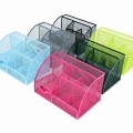 Metal multi-functional desktop box